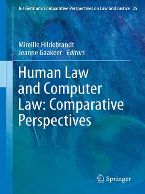 cover image of Human Law and Computer Law